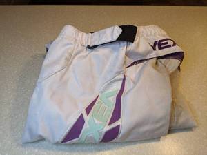 lot 431 image: Vexea Mens Moto Cross Racing Pant White Purple Black Size Unknown P