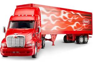 lot 92F image: Brand New Peterbilt Tractor Trailer 387 Play Toy Truck $59.99 Retail B