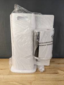 lot 624 image: 3 Speed Ultrasonice Cool Mist 8L Humidifer for Large Rooms, White B