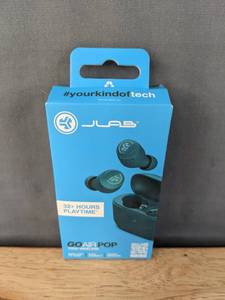 lot 72G image: Brand New JLab Go Air Pop True Wireless Earbuds w Charging Case N