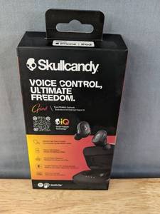 lot 66G image: Brand New Skullcandy Grind True in-Ear Bluetooth Earbuds Use iPhone & Android Sports & Gaming-Black $54.99 Retail N