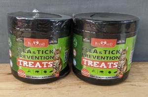 lot 524 image: 2 New Beloved Flea & Tick Prevention Treats Best by 11-2024 N
