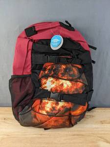lot 146F image: Brand New Choco Mocha Fire Camo Backpack N