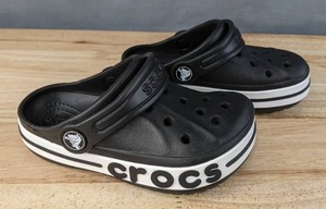 lot 23F image: Brand New Crocs Shoes Toddler Size 9 Black N