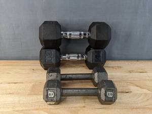lot 649 image: Set of 4 Dumbells N
