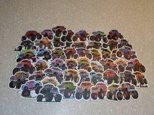 lot 446 image: 50 New Brand New Monster Truck Stickers P
