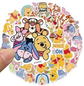 lot 75C image: 50 Brand New Disney Winnie the Pooh Stickers N