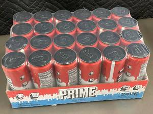 24-Pack PRIME Energy Drink Ice Pop Flavor, 12 oz Cans