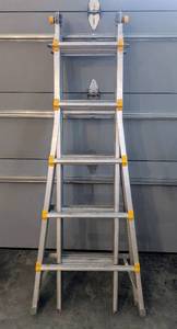 lot 35 image: The Little Giant Multi Position Ladder