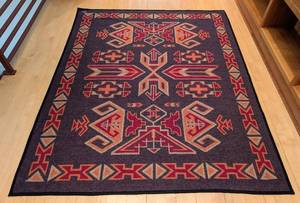 lot 17 image: Pendleton Beaver State Wool Blend Reversible Blanket