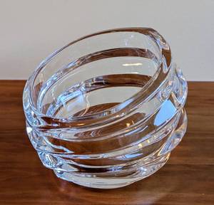 lot 38 image: Orrefors Crystal Eko Bowl