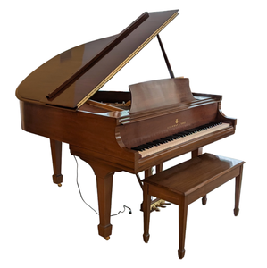 lot 1 image: Beautiful Mahogany Steinway Model S Baby Grand Piano