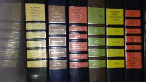lot 312 image: Exquisite Vintage Readers Digest And Detective Book Club Books In A Covered Tote.