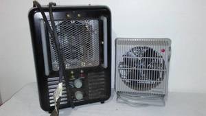 lot 342 image: Comfort Zone & Holmes Electric Space Heaters.