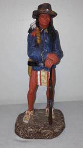 lot 352 image: Monfort Native American Union Soldier.