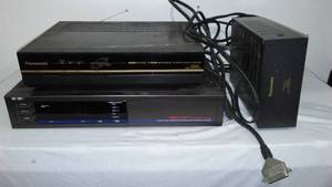lot 361 image: Panasonic And Echostan Videocipher .