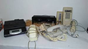 lot 389 image: Vintage Phone Electronics And Scale.