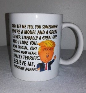 lot 392 image: Trump Mug  Fathers Day