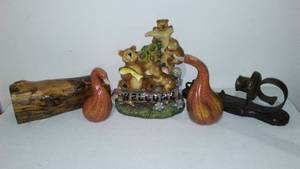 lot 416 image: Family Of Bears In A Charming Woodland Theme And More.