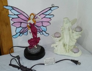 lot 426 image: Fairy Light And Candle Holder.
