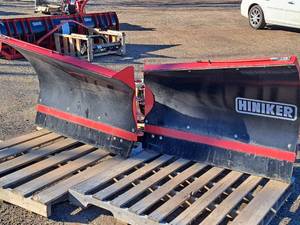 lot 14 image: Hiniker 8-12 V-Blade Plow