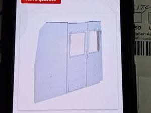 lot 26 image: Weatherguard RAM Pro Master Bulkhead Window (New in Box)