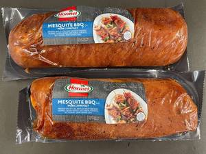 2 X Mesquite BBQ Pork Loin Filets by Hormel Approx 1.3 lbs each