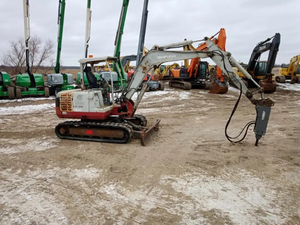 lot 5 image: 2005 Tekeuchi Model TB145 Mini Tracked Excavator