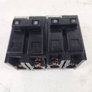 lot 10 image: Lot Of Two Eaton Type BA #BAB2020HT Two Cracks See Pictures Good Condition