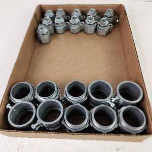 lot 43 image: Lot Of Twenty Two Connectors No Brand New Open Box