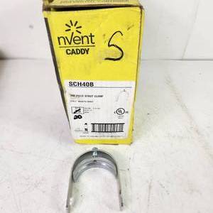 lot 44 image: Lot Of Twenty One Piece Strut Clamp For 2 Rigid Strut SCH40B NewOpen Box