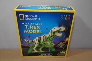 National Geographic Motorized T Rex Building Set