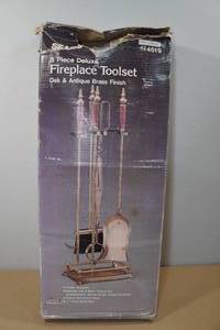 Sears 5-Piece Fireplace Toolset