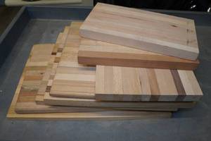 Assorted Butcher Block Cutting Boards