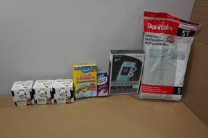 Assorted Housewares - Vacuum Bags, Cheese Storage, Laundry