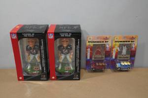 Fleer Hummer Die-Casts - Lebron, Carmelo with Rookie Cards, Urlacher Bobbles