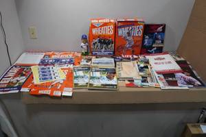 Sports Collectibles - Wheaties Boxes, Bobblehead, Season Ticket Holder Gear