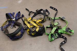 3 Safety Harnesses