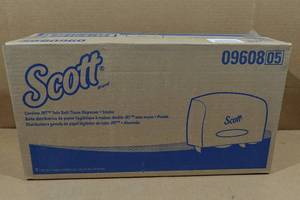 Scott Coreless JRT Twin Bath Tissue Dispenser