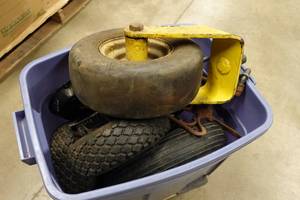 Assorted Utility Wheels and Tires