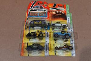 6 Matchbox Die Cast Cars