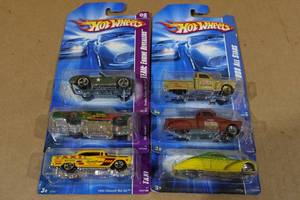 6 Hot Wheels Die Cast Cars