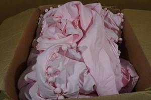 Queen Comforter with Matching Flat Sheet -Pink