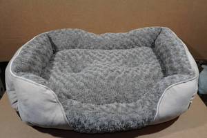Large Plush Pet Bed 30x21