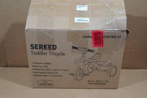 Sereed Toddler Tricycle -Black