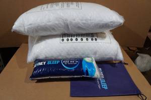 2 Siney Sleep Adjustable Pillows with Extra Filler