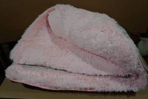 Non-Slip Area Rug 5x7 -Pink