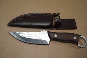 Viking 8.5 Hammered Carbon Steel Knife