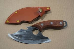 Rolled Steel Finger Hunting Knife