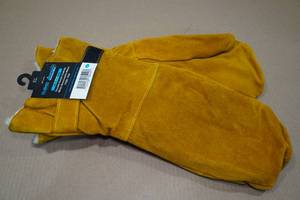 Hand Armor Suede Cowhide Snowmobile Mittens -XL